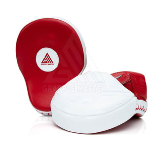 Adjustable Durable Leather Waterproof Boxing <b>Focus</b> <b>Pads</b> Customizable High Quality Lightweight Made in Pakistan - Product Image 6