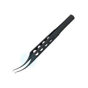 Pinzas de Acero Inoxidable para Tejido Corneal con Dientes Delicados y Plataforma de Ligadura para Procedimientos de Microcirugía - Product Image 2