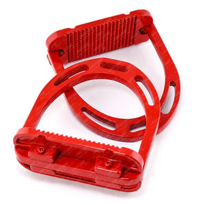 Estribos occidentales de aluminio duraderos, ligeros y personalizados, cómodos, ligeros y fuertes, antideslizantes, estribos ingleses, Conducción Segura - Product Image 2