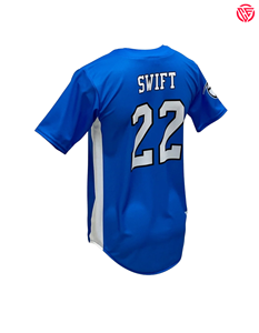Camisetas de Béisbol Personalizadas al por Mayor, Diseño Clásico en Negro, Verde y Azul, Sublimación con su Logotipo, Transpirables, 100% Poliéster - Product Image 6
