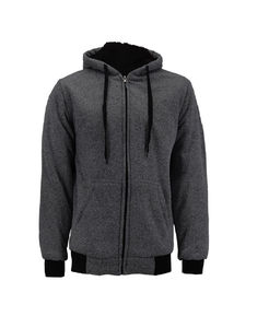 Sudadera con capucha unisex de algodón para hombre, tejido polar grueso, tela antiencogimiento, versátil para uso deportivo o de ocio. - Product Image 3
