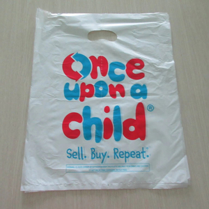 Bolsas de Compra de Materiales Reciclados, Bolsa Troquelada para Negocios y Compras, HDPE, LDPE, PLA, Origen Vietnam, Color Personalizado - Product Image 1