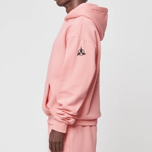 Sudadera con capucha de lana cálida de invierno para hombre, Jersey informal de gran tamaño con bolsillo de canguro, sudadera informal cómoda y acogedora suave - Product Image 4