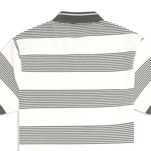 Men's Casual Eco-Friendly Solid Pattern for <b>Polo</b> <b>Shirt</b> 100% High Quality Cotton Spandex Olive <b>Stripe</b> Pique Half Sleeves Plain - Product Image 5