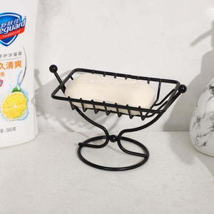 Nouveauté Porte-savon en fer forgé imperméable moderne Finition or antique Parfait pour les hôtels, les villas et les maisons Utilisation dans les salles de bain - Product Image 4