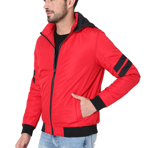 Custom Satin Varsity Jacket Satin Bomber Jacket Venta al por mayor Varsity Bomber Jacket Hombres Ropa de moda y de alta calidad - Product Image 5