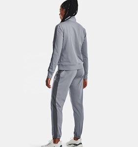 Ensemble de survêtements d'entraînement en tricot d'hiver pour femmes de grande taille avec logo personnalisable - Product Image 2