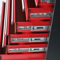 Armoire à outils roulante robuste à 7 tiroirs en acier SPCC, chariot de rangement pour garage et atelier avec serrure, doublures en EVA, OEM ODM