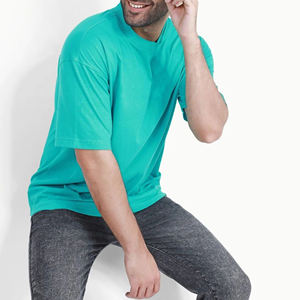 Venta al por mayor de alta calidad ácido lavado Ringer camiseta para hombres logotipo personalizado Streetwear Hip Hop estilo Camiseta de algodón - Product Image 1