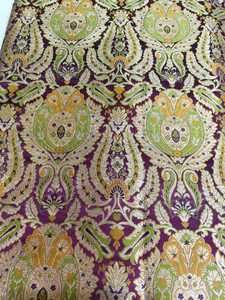 ผ้าไหมทอมือสั่งทำได้ผ้าไหมเทียมกว้าง44นิ้วสำหรับเสื้อผ้าผ้าแจ็คการ์ด - Product Image 2