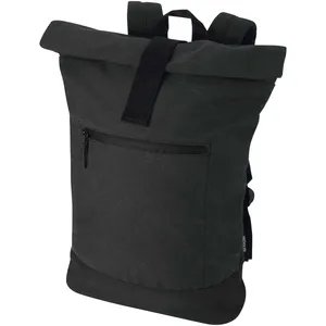 Recycled Rolltop <b>Backpack</b> for Sustainable Gadget Lovers - Product Image 2