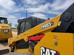 For CAT 289D3 4x4 Heavy-Duty Skid Steer <b>Loader</b> 1 1-4 Ton Load Capacity Hydraulic Front <b>Loader</b> Pump Mini <b>Tractor</b> <b>Backhoe</b> <b>Loader</b> - Product Image 4