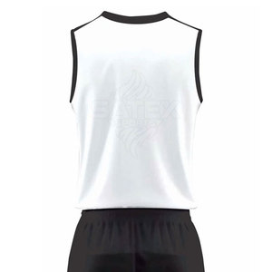 Ensemble confortable sans manches respirant grande taille pour hommes, uniforme de basket-ball, 100% polyester, vêtements de sport de plein air - Product Image 6