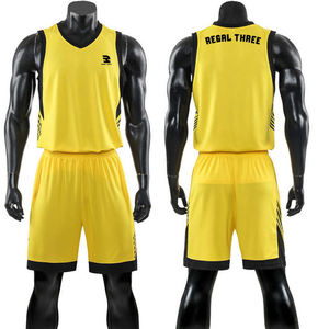 Ropa deportiva Baloncesto Jersey & Shorts Set Quick Dry Training Chaleco sin mangas Tops Shorts Sets - Product Image 1