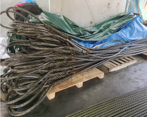 手編みワイヤーロープハンドスプライス亜鉛メッキまたは無亜鉛メッキ繊維コアワイヤーリフティングスリング製造価格 - Product Image 6