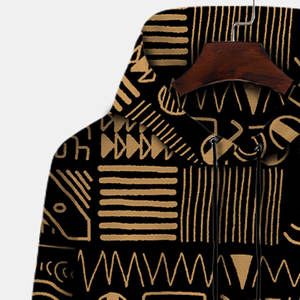 2024 nueva llegada sudaderas con capucha de gran tamaño para hombres superventas ropa de invierno con estampado de sublimación - Product Image 3
