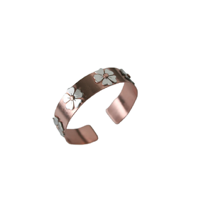 Hanukkah Jewish Festivals Famous Laser Cutting and Laser <b>Engraving</b> arm brass <b>bangle</b> Heart Design for Women Handmade Bracelet - Product Image 2