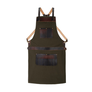 Tablier d'atelier conçu pour les bancs de soudage et les stations de meulage Tablier de soudage de qualité industrielle avec protection frontale renforcée - Product Image 1