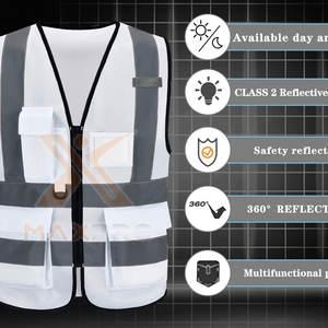 Chaleco Reflectante de Seguridad de Último Diseño, Material Duradero, Chaleco Reflectante de Seguridad sin Mangas de la Mejor Calidad - Product Image 4