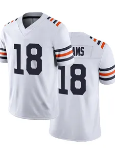 เสื้อยืดผู้ชายมาใหม่เสื้อรักบี้ NO33สหรัฐอเมริกาเสื้อผ้าผู้ชายพิมพ์ลายเสื้ออเมริกันฟุตบอลเทรนด์ชุดฝึกซ้อมคลาสสิก - Product Image 6