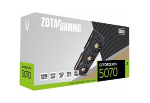 Z O T A C GE FORCE R T X 5070 12GB SOLID OC Gaming GPU GDDR7 Fan Cooler M X M Condition para Gaming Desktop - Product Image 5