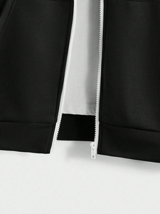 Sweat à capuche sans manches personnalisé pour hommes respirant lavé Sweats à capuche sans manches pour hommes en coton doux vêtements d'été - Product Image 5