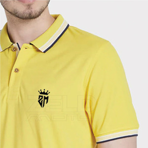 Couleur personnalisée pour T-shirts polo 100% coton Vêtements décontractés avec logo à l'avant Dernière conception Logo personnalisé - Product Image 6