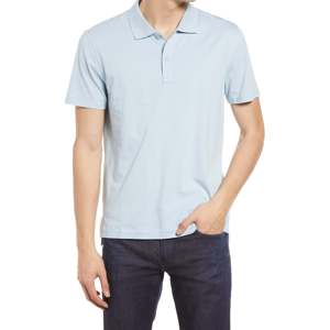 Maglia Anthony Thomas Melillo in Cotone per Polo, 100% Poliestere, Logo Ricamato Scuro, Motivo Tinta Unita, Alta Qualità, Blu, Taglia - Product Image 1