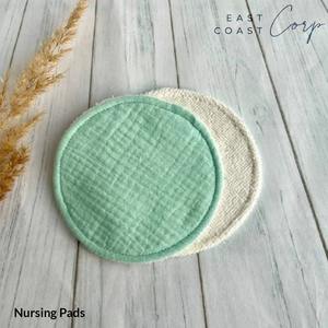 Coussinets d'allaitement en laine mérinos 100% une paire (2 pièces) 10-13cm deux couches coussinets d'allaitement lavables très doux pour la maternité - Product Image 3