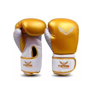 Gran oferta, de cuero de guantes de boxeo estilo personalizado, diseño de guantes de boxeo de cuero de estilo mexicano con ganador o cualquier nombre o logotipo de marca - Product Image 1