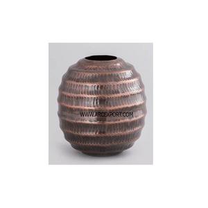 Vases à fleurs de sol en acier inoxydable au design antique, qualité supérieure, vente en gros, décoration de luxe pour la maison et les mariages, faits à la main, écologiques, style côtier - Product Image 6