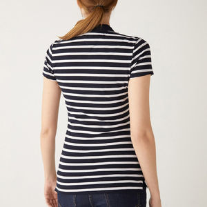 Mejor Venta de logotipo profesional de calidad barata por fabricante nuevo diseño único para las camisas de polo de las mujeres - Product Image 6