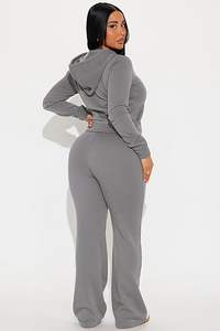 Conjunto Deportivo Casual de Felpa para Mujer, Estilo Invernal, Secado Rápido, Transpirable, Corte Regular - Product Image 4