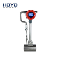 Medidor de Flujo Vortex Roscado para Gas Natural Industrial, Agua de Enfriamiento, Aceite Ligero y Metanol, para Tratamiento de Aguas en Metalurgia