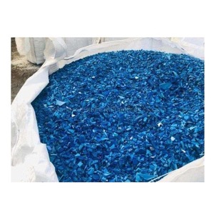 Washed Blue <b>Drum</b> <b>Plastic</b> Regrind Virgin-Like HDPE/LDPE Granules Molding Grade for Profiles - Product Image 1