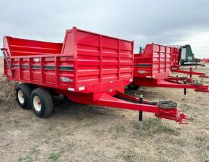 Remorque à benne hydraulique à 4 roues en acier, 2/3/4 essieux, <5000 kg, semi-remorque, remorque pour tracteur - Product Image 1