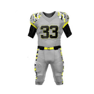 2025 Top Design Unisexe Personnalisé Football Américain Uniforme De Sublimation Uniforme Avec Logo Impression Uniforme - Product Image 4