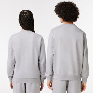 Custom LOGO & COLOR Pullover <b>Knitted</b> <b>Ribbed</b> Oversized Crewneck Sweatshirt - Product Image 2