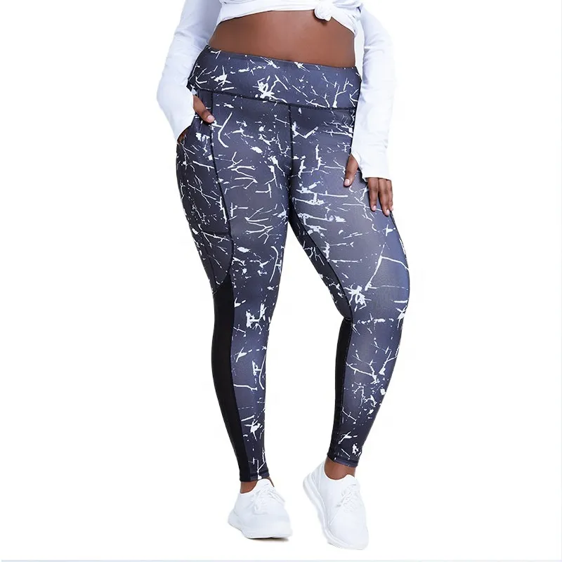 Women Slim Sexy Leggings Yoga girl Tights 3D Digital Print Lady Pants