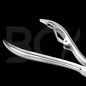 Couleur argent facile à saisir coupe-ongles coupe-ongles à lame incurvée pince podiatrique pour ongles épais outil de soin des pieds efficace - Product Image 5