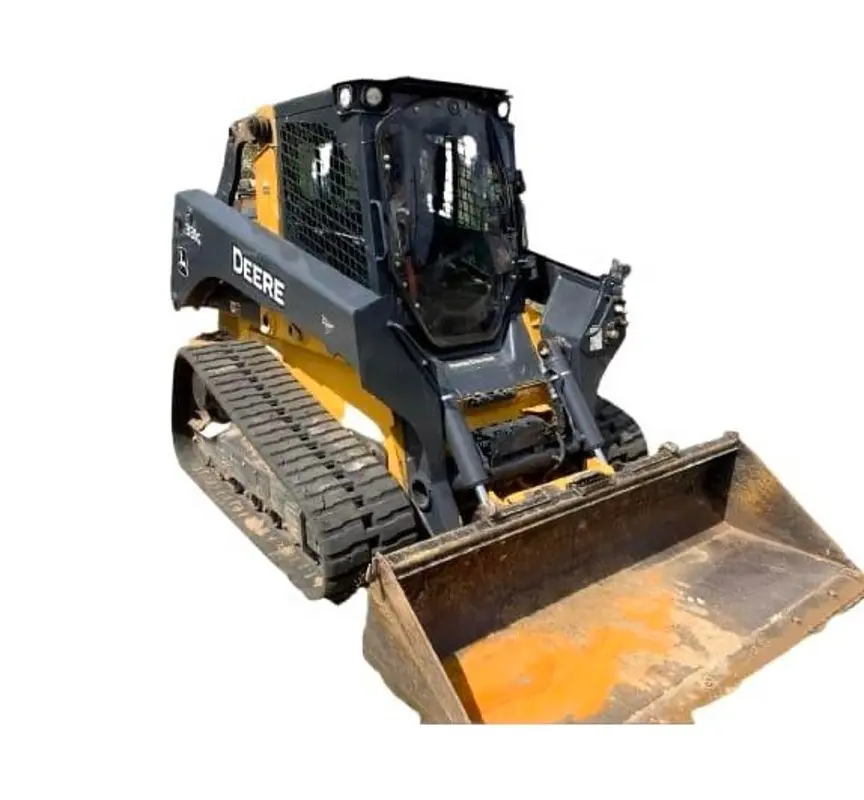 Full Serviced JOHN DEERE 331G Track Skid Steer dimulai dan berjalan kuat dengan syarat pembayaran fleksibel dan pengiriman cepat