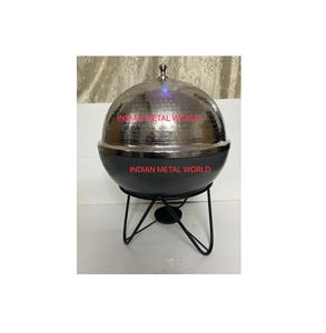 Design admirable décoration de la maison vaisselle de table pot chaud taille personnalisée en acier inoxydable de première qualité avec pot chaud martelé - Product Image 1