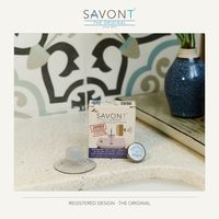 Inventé en Allemagne Capacité de charge de 220g Porte-savon magnétique de type ventouse portable écologique à prix raisonnable