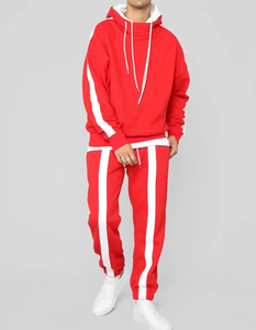 Cortavientos de logotipo personalizado de alta calidad, conjunto cortavientos de gran tamaño para hombre de Color en contraste, chándal de nailon, ropa sin costuras para hombre - Product Image 4