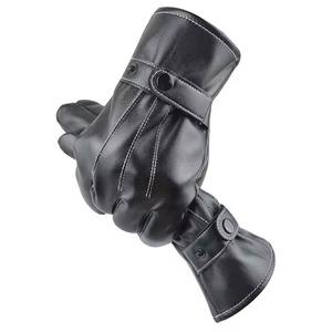 ถุงมือขับรถมืออาชีพพิมพ์โลโก้หนังสำหรับรถยนต์และรถจักรยานยนต์ - Product Image 5