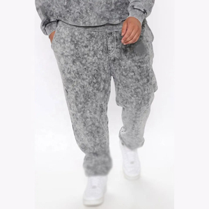 ชุดวอร์มผู้ชายลายพิมพ์สไตล์ล่าสุดสำหรับฤดูหนาว ล้างสีแบบ Acid Wash สีสั่งทำได้ แห้งเร็ว ระบายอากาศดี ผ้าฝ้าย 100% บริการ OEM - Product Image 4