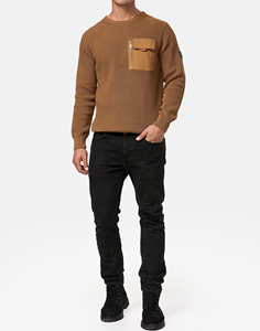 Sweat-shirt à col rond en polaire unisexe ODM de haute qualité Logo personnalisé Coton lourd pour hommes Sweat-shirt personnalisé pour hommes - Product Image 1