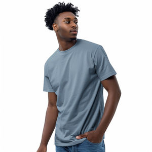 Camiseta de algodón pesado personalizada para hombres de alta calidad 100% lienzo Vintage Streetwear pigmento teñido camiseta - Product Image 6