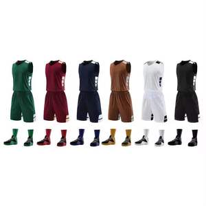 Dernier modèle d'uniforme de basket-ball sur mesure, respirant, meilleur vendeur d'uniforme de basket-ball à sublimation personnalisable avec logo d'équipe - Product Image 2