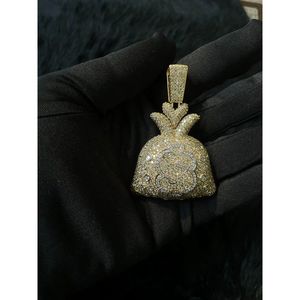 H.A.IMPEX Pendentif Hip Hop Rond en Diamant Véritable Or 14K 2,00 Pouces Bijoux de Luxe pour Homme avec Diamants Brillants pour Tenues de Soirée - Product Image 4